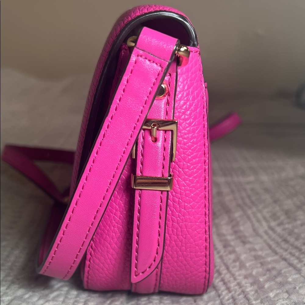 Michael Kors Fuchsia Crossbody Bag - Picture 3 of 13